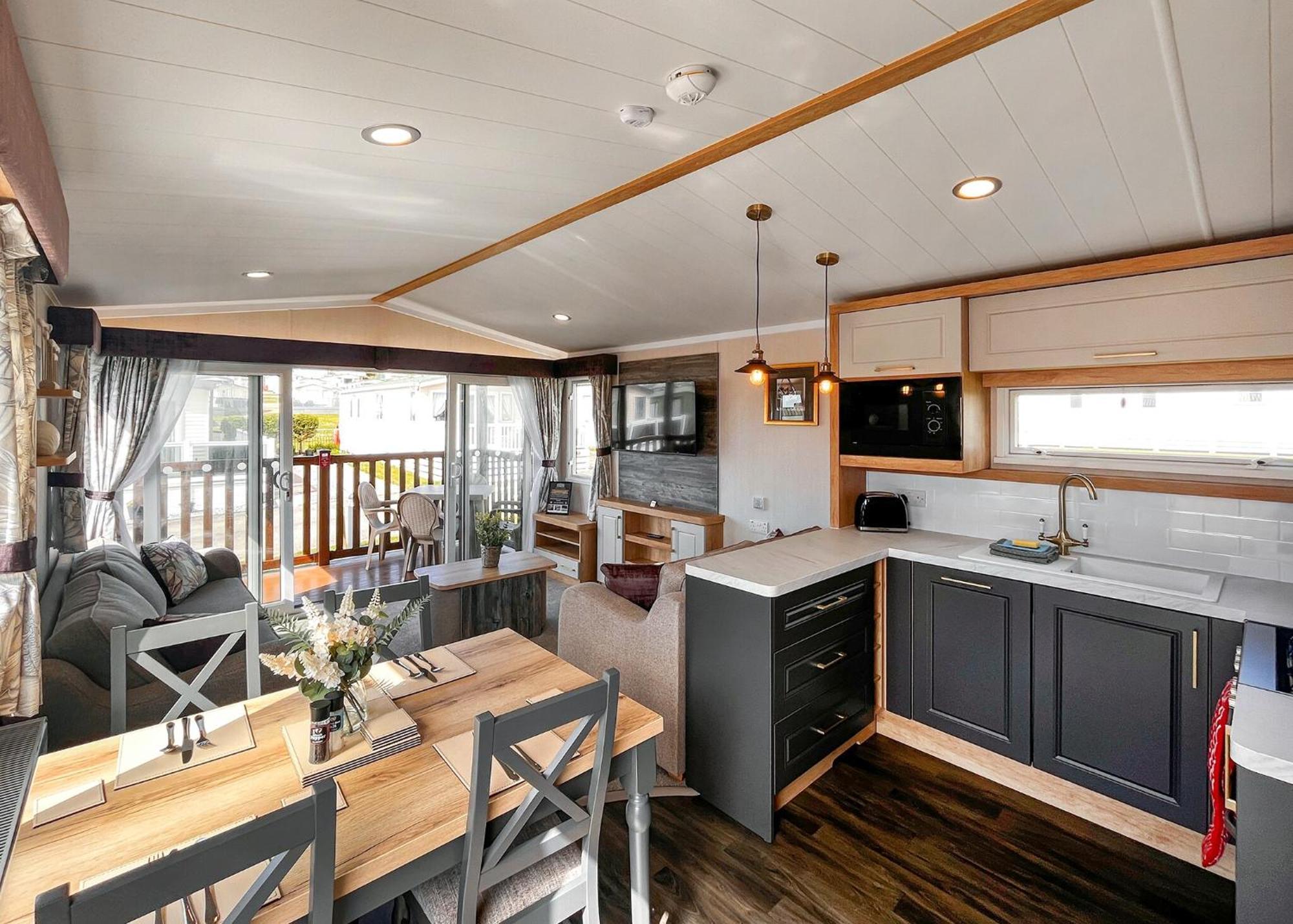 Aber Bay Holiday Park アベリストウィス エクステリア 写真